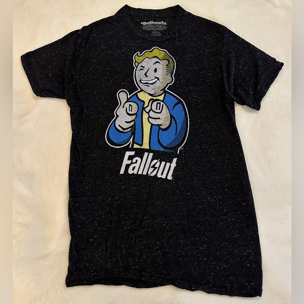 Bethesda Black Fallout Graphic Tee